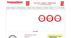 Desktop Screenshot of kuntamarkkinat.fi